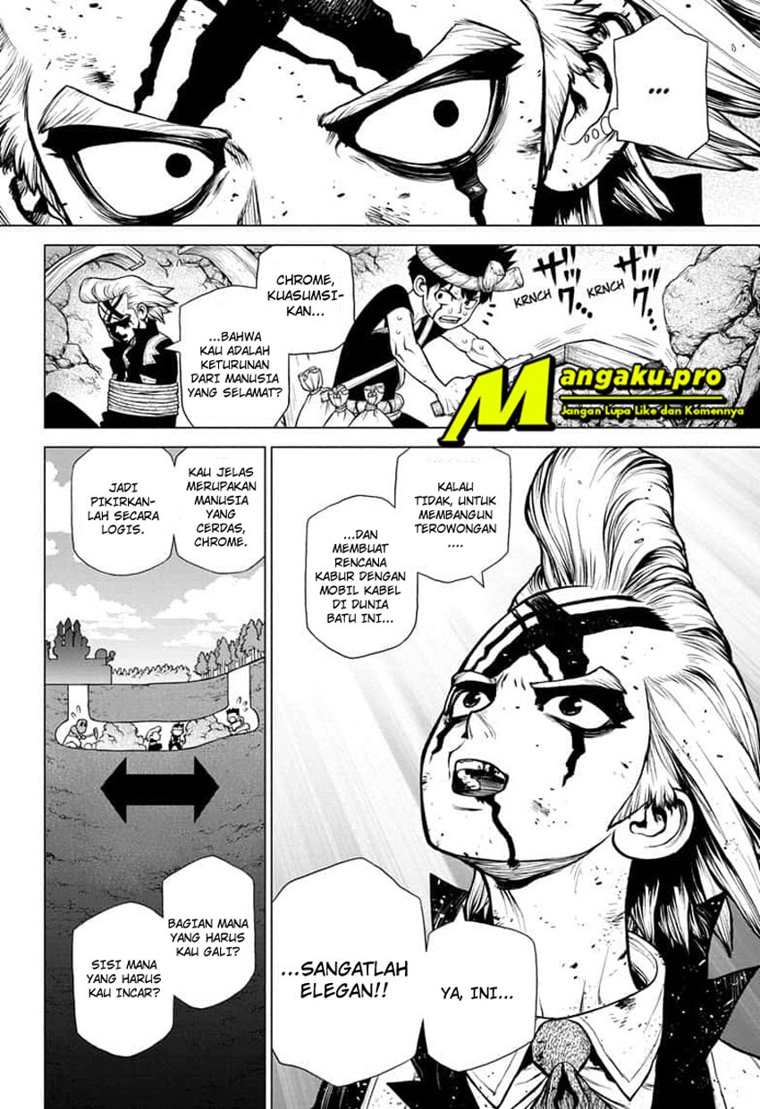 Dr. Stone Chapter 167 Bahasa Indonesia