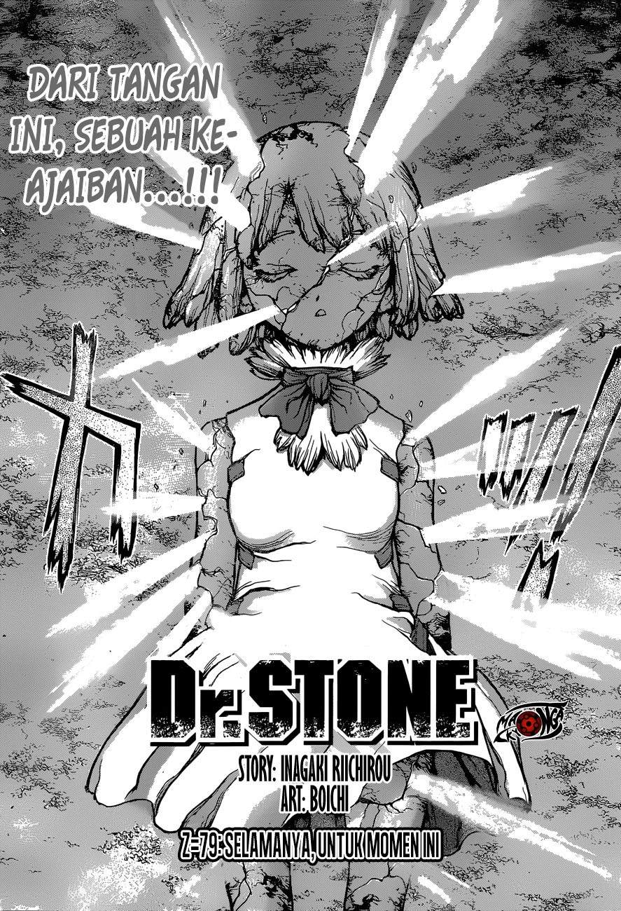 Dr. Stone Chapter 79 Bahasa Indonesia