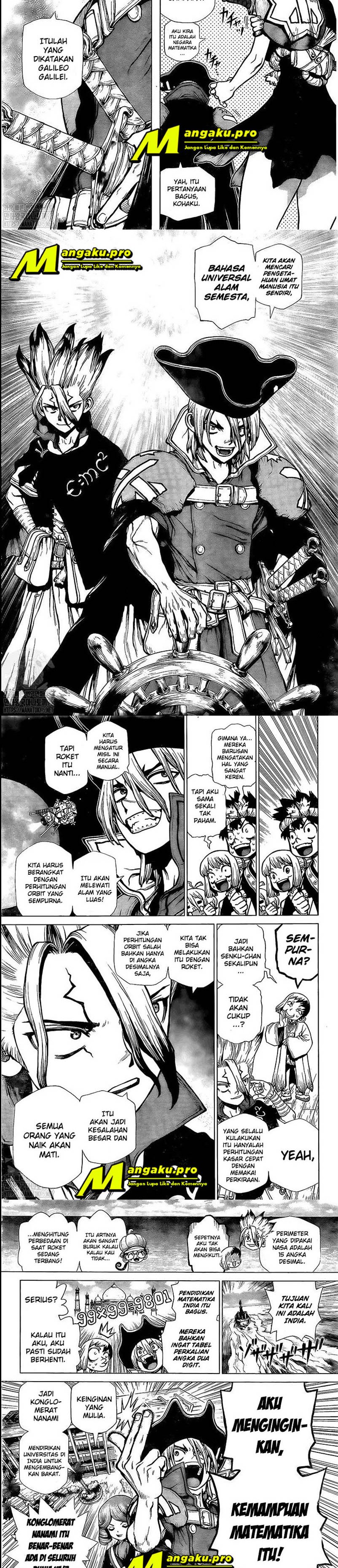 Dr. Stone Chapter 204 Bahasa Indonesia
