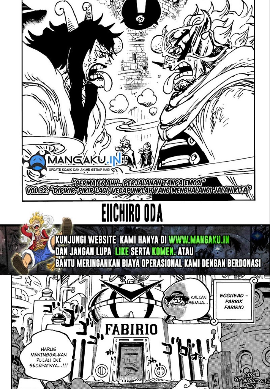 One Piece Chapter 1077 HQ Bahasa Indonesia