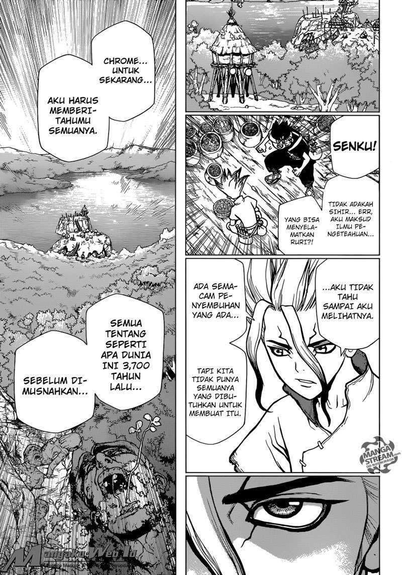 Dr. Stone Chapter 19 Bahasa Indonesia