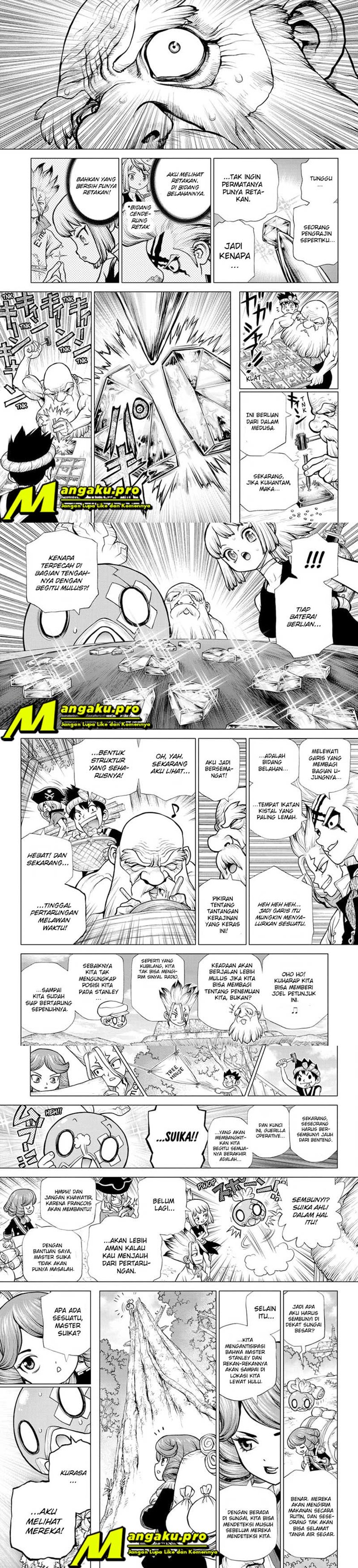 Dr. Stone Chapter 185 Bahasa Indonesia