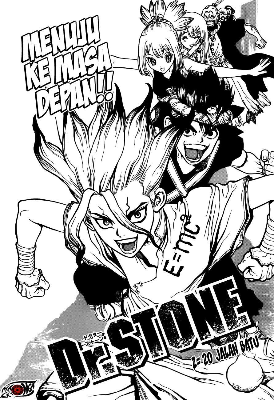 Dr. Stone Chapter 20 Bahasa Indonesia