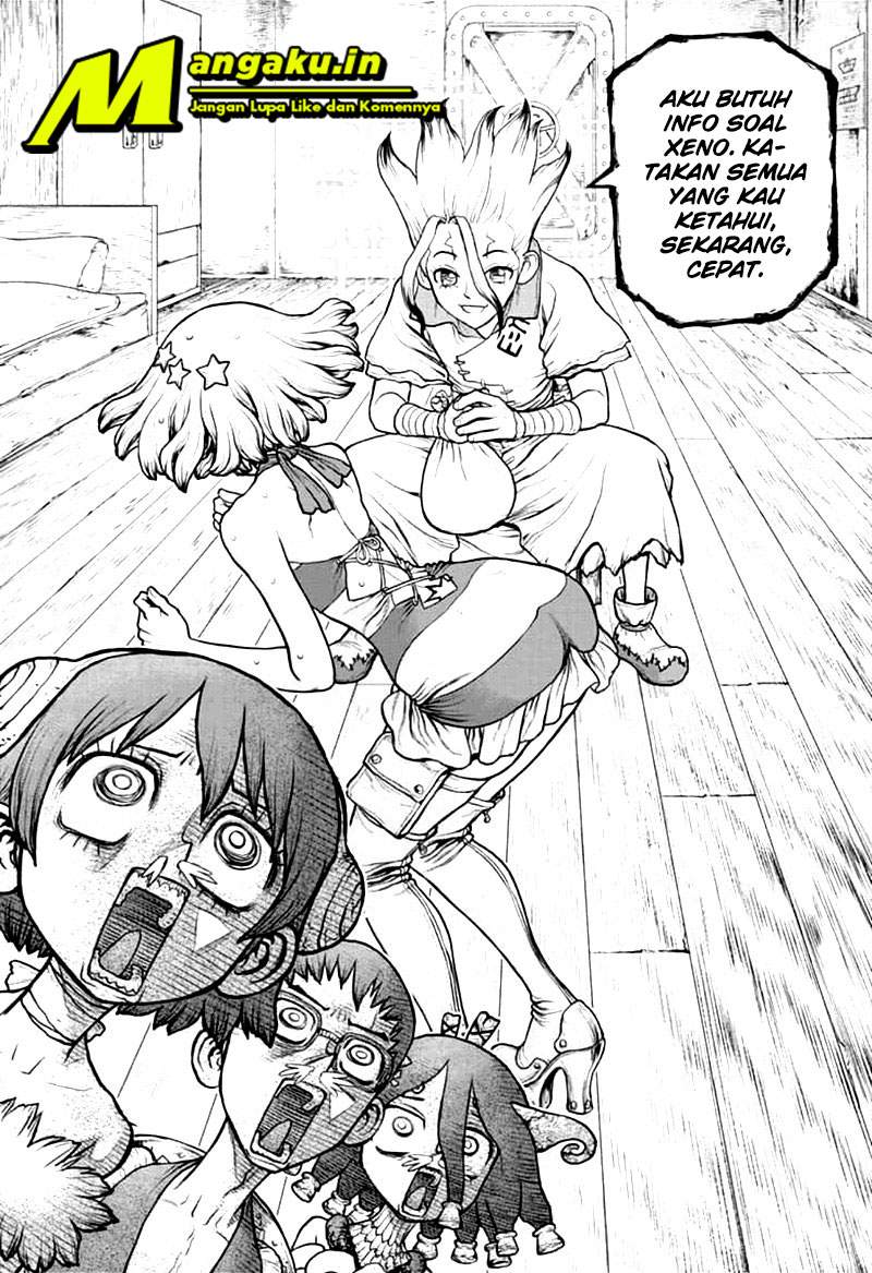 Dr. Stone Chapter 155 Bahasa Indonesia