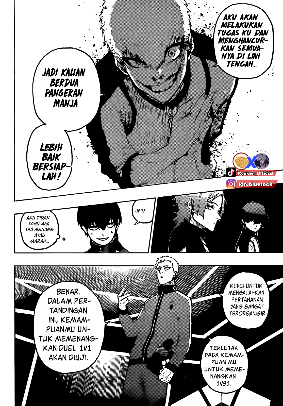 Blue Lock Chapter 209 Bahasa Indonesia