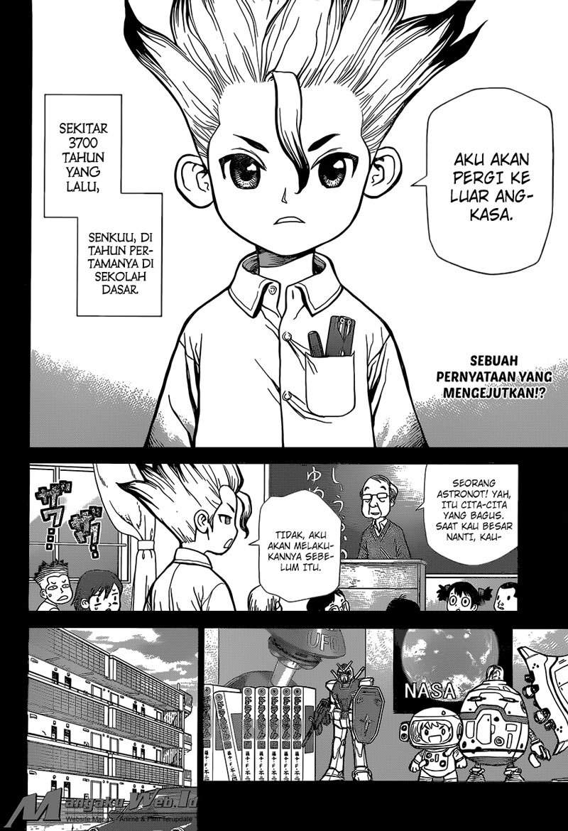 Dr. Stone Chapter 10 Bahasa Indonesia