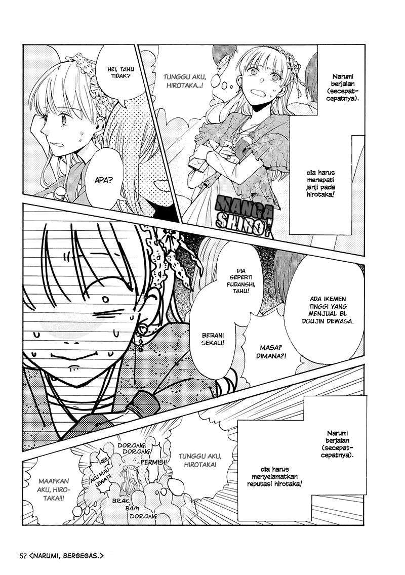 Wotaku ni Koi wa Muzukashii Chapter 03 Bahasa Indonesia