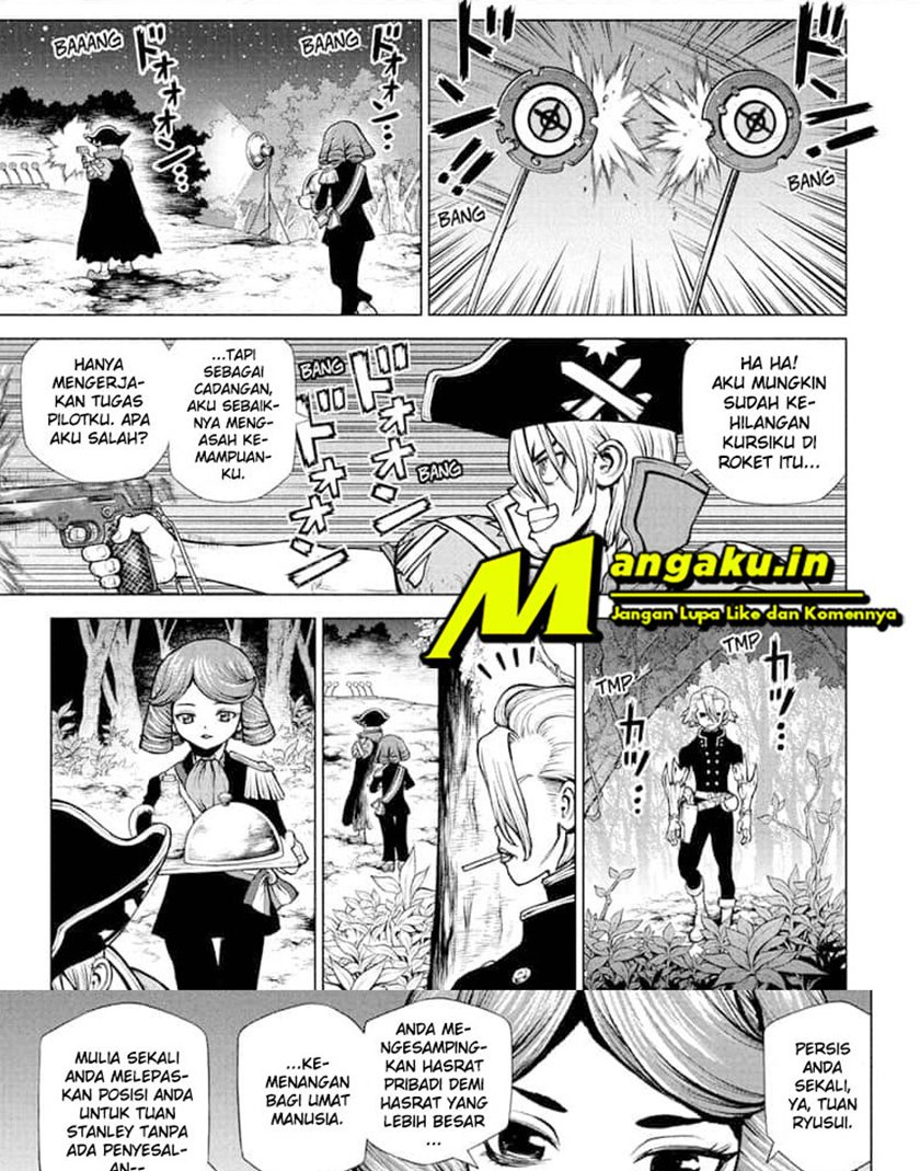 Dr. Stone Chapter 221 Bahasa Indonesia