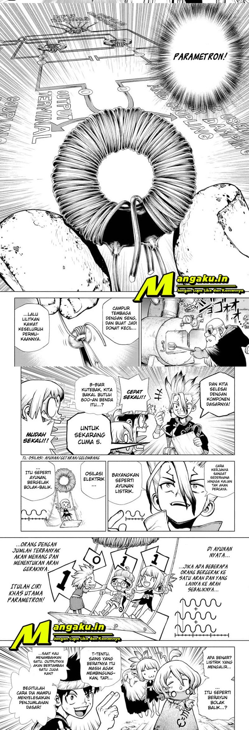 Dr. Stone Chapter 206 Bahasa Indonesia