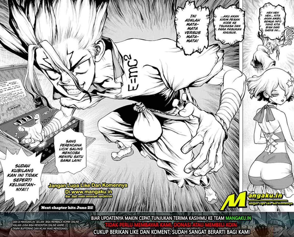 Dr. Stone Chapter 154 Bahasa Indonesia