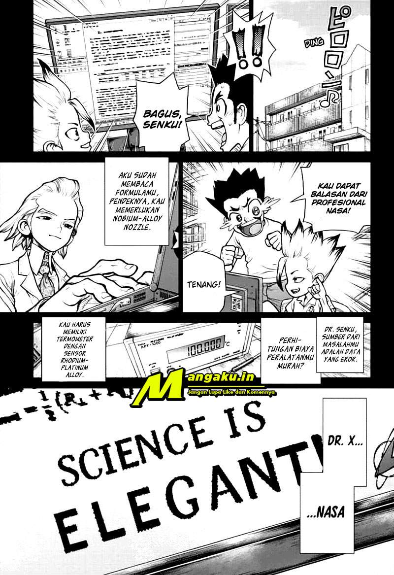 Dr. Stone Chapter 156 Bahasa Indonesia