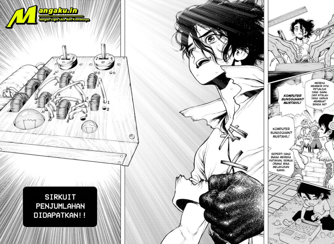 Dr. Stone Chapter 206 Bahasa Indonesia