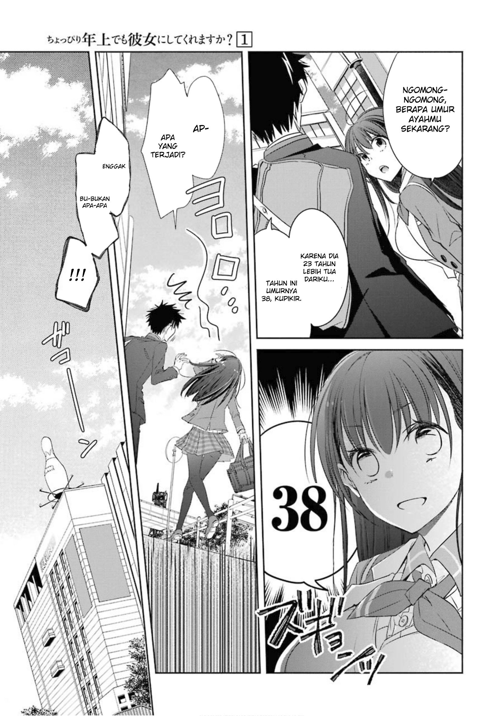 Choppiri Toshiue Demo Kanojo ni Shite Kuremasu ka? Chapter 2 Bahasa Indonesia