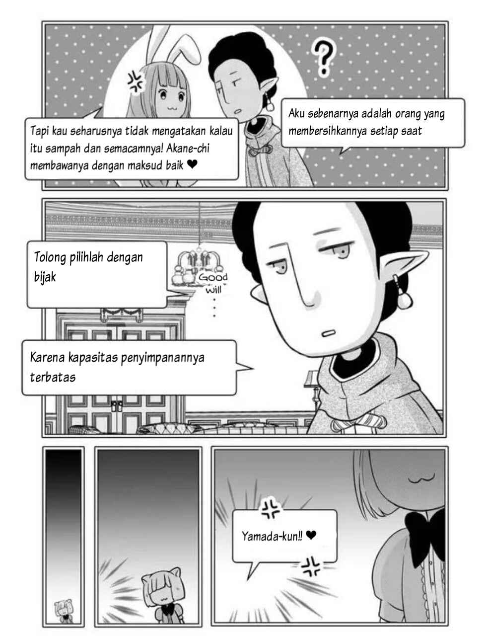 Yamada-kun to Lv999 no Koi wo Suru Chapter 4 Bahasa Indonesia