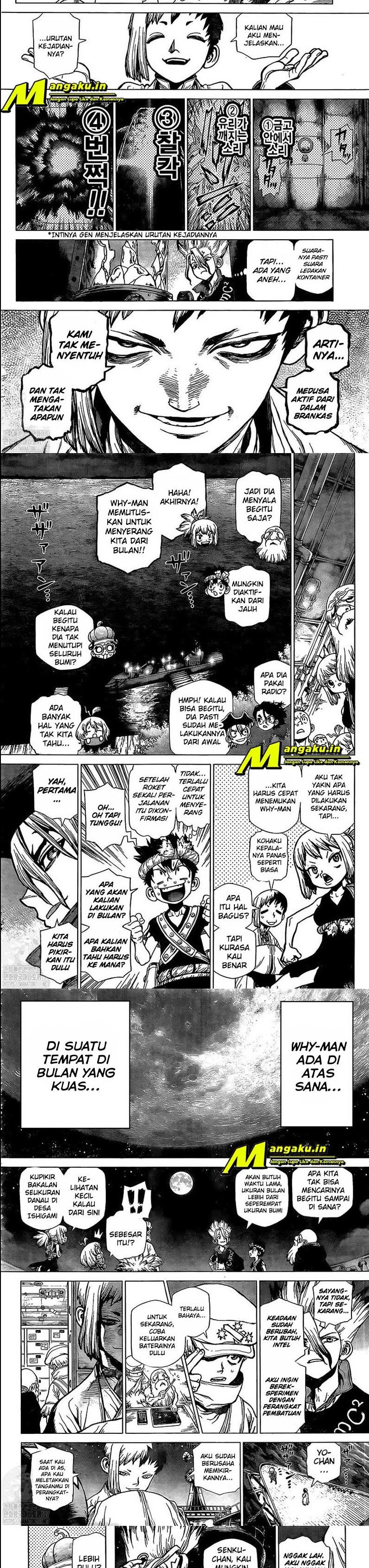 Dr. Stone Chapter 214 Bahasa Indonesia