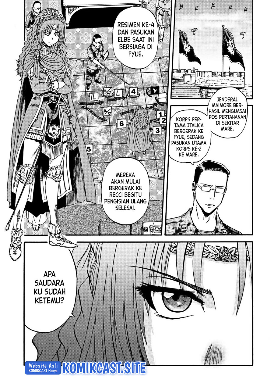 Gate – Jietai Kare no Chi nite, Kaku Tatakeri Chapter 120 Bahasa Indonesia