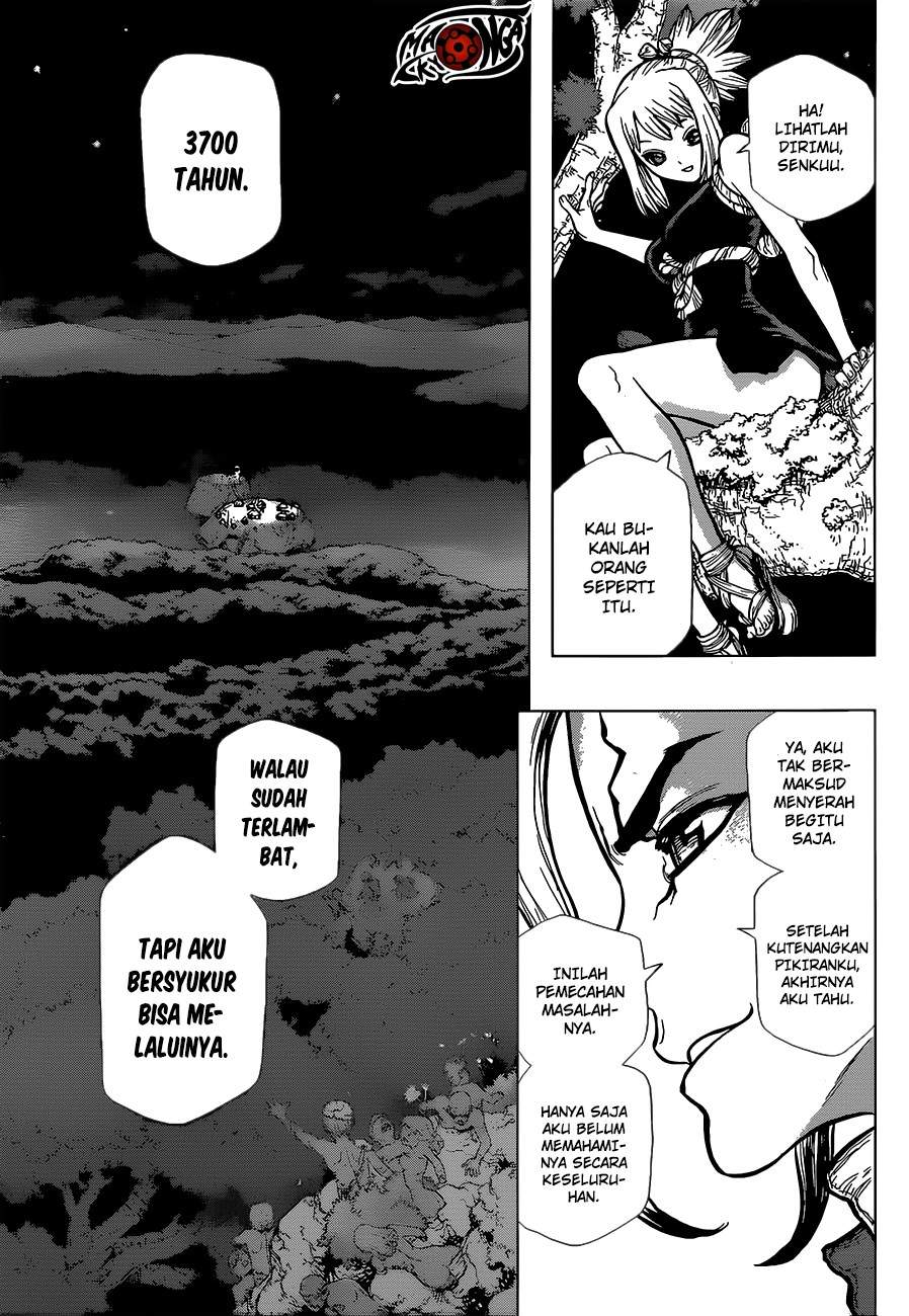 Dr. Stone Chapter 20 Bahasa Indonesia