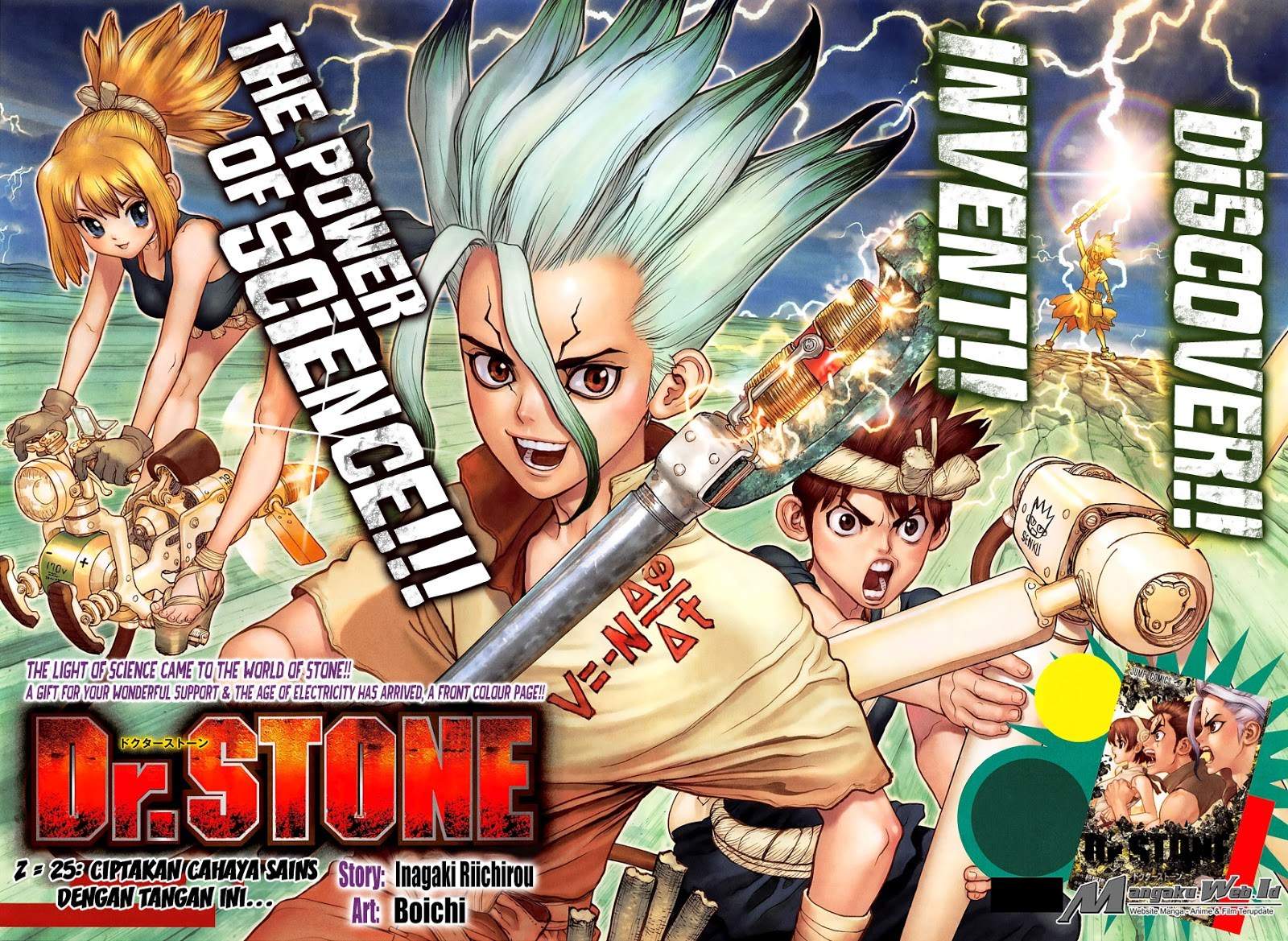 Dr. Stone Chapter 25 Bahasa Indonesia