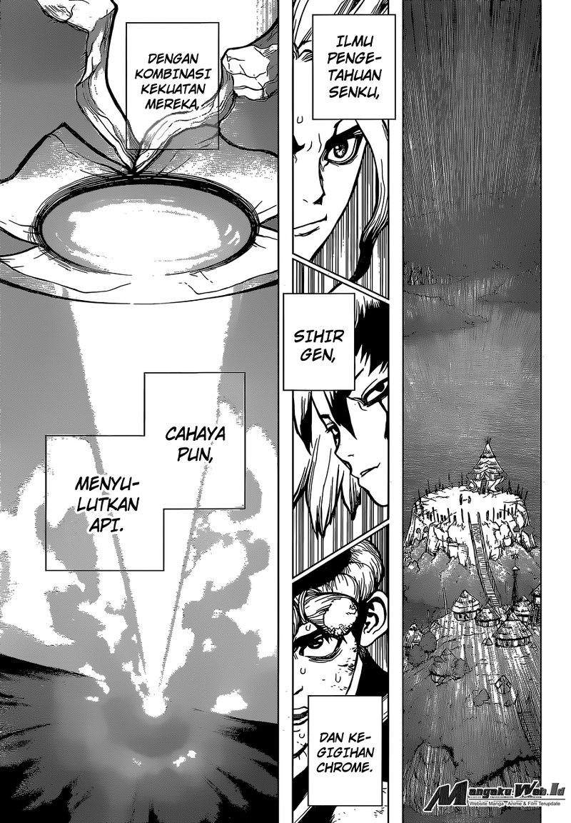 Dr. Stone Chapter 38 Bahasa Indonesia