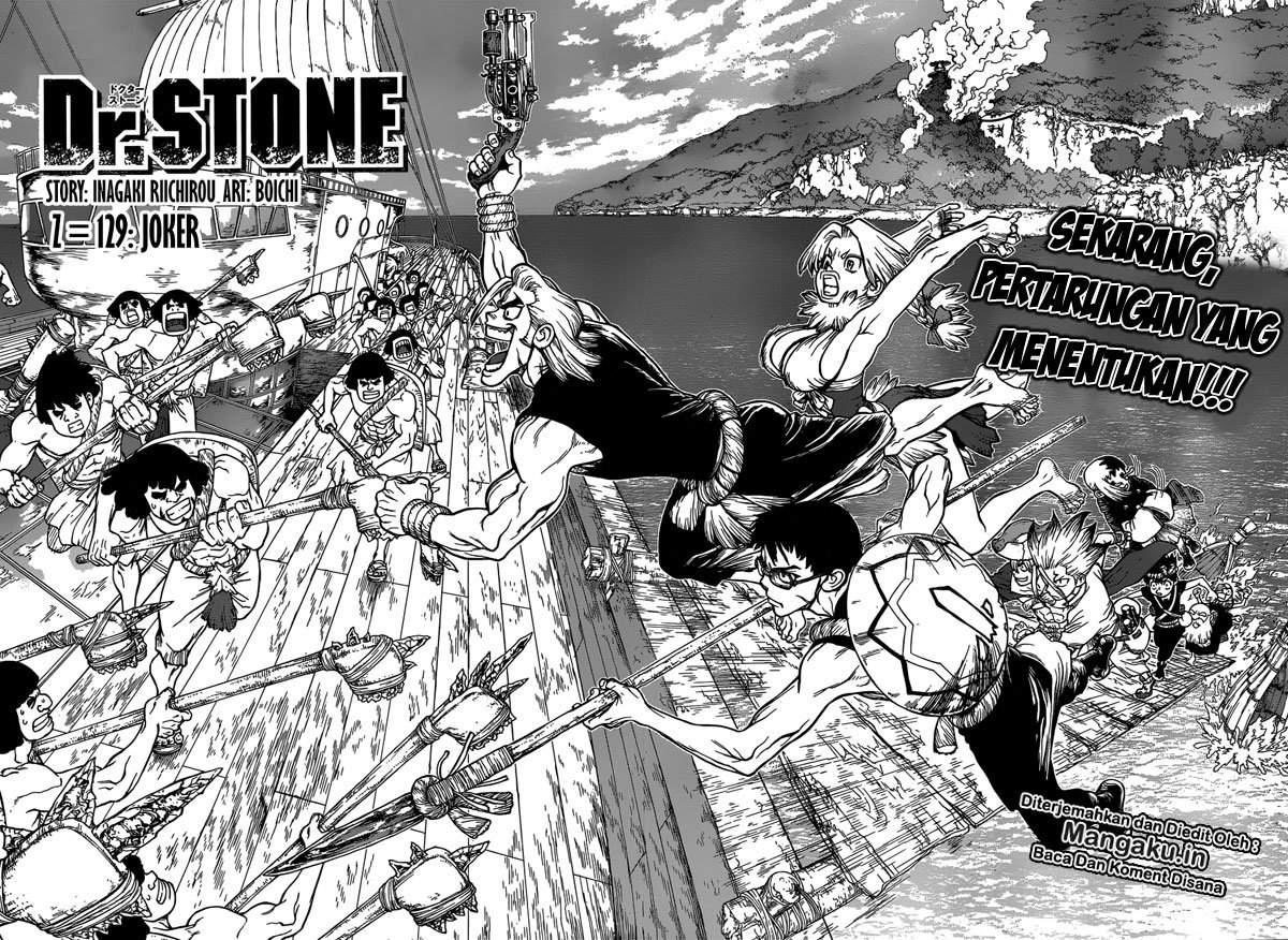 Dr. Stone Chapter 129 Bahasa Indonesia