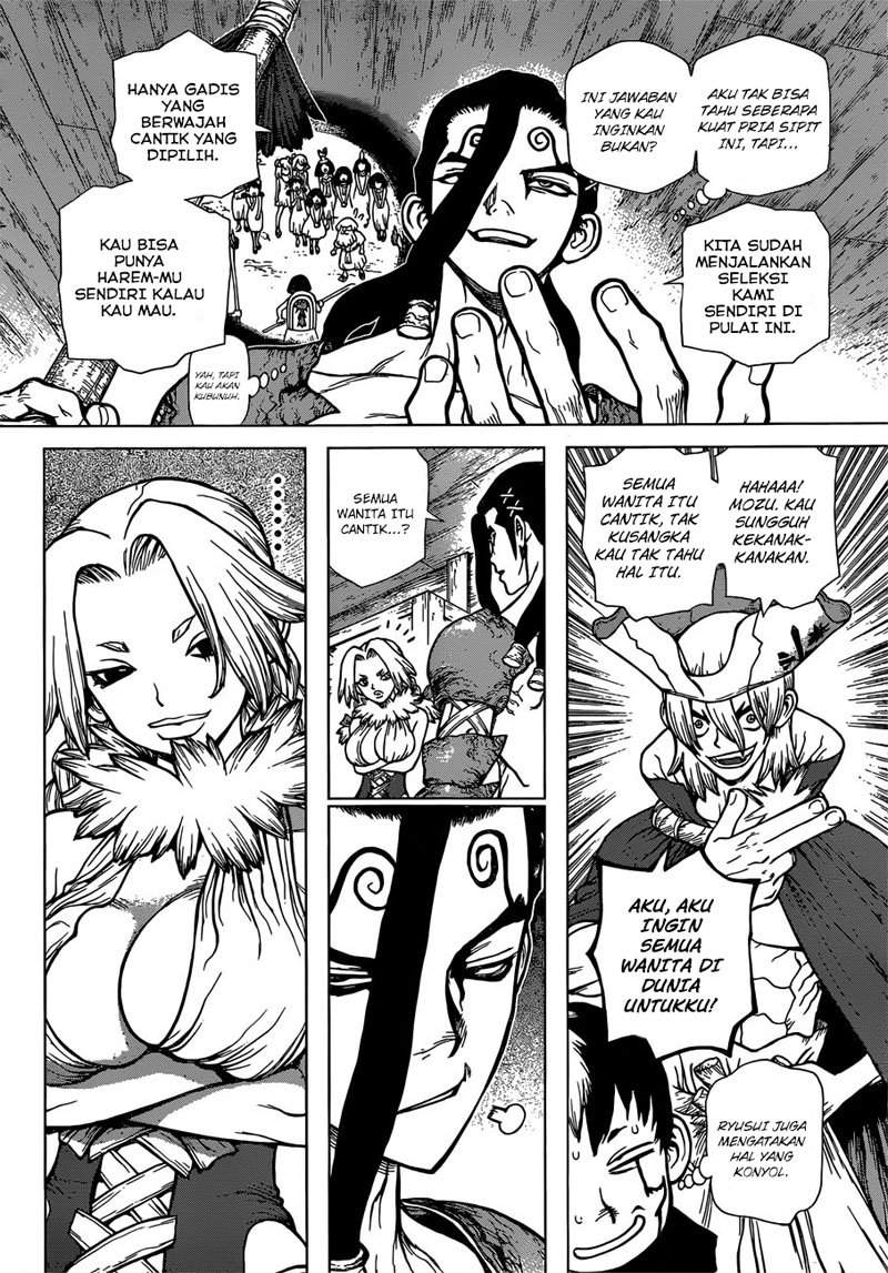 Dr. Stone Chapter 130 Bahasa Indonesia