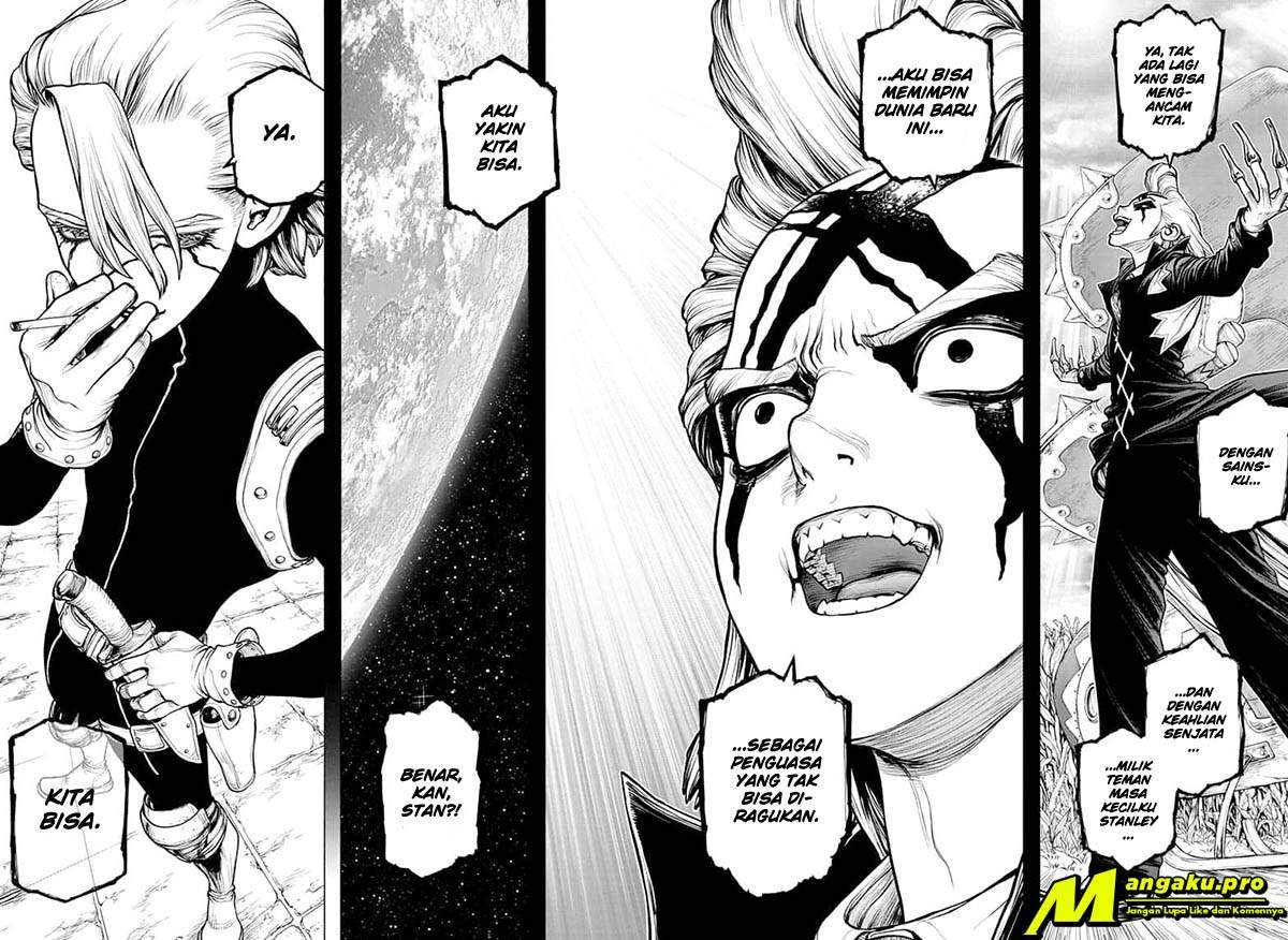 Dr. Stone Chapter 158 Bahasa Indonesia