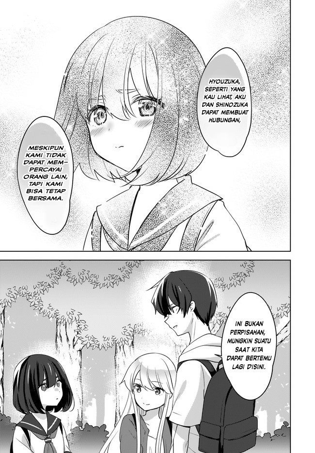 Nyanta to Pomeko ~Imasara Shinjiteiru to Iwarete mo Mouteokureda~ Chapter 13 Bahasa Indonesia