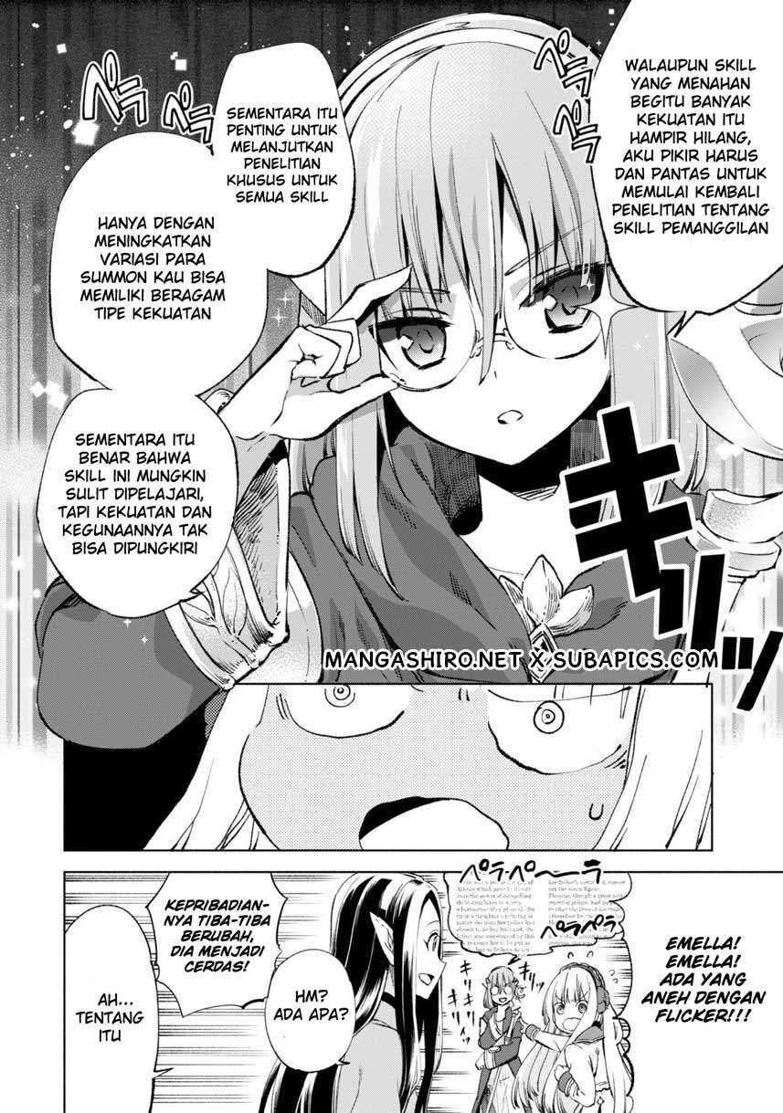 Kenja no Deshi wo Nanoru Kenja The Comic Chapter 11 Bahasa Indonesia