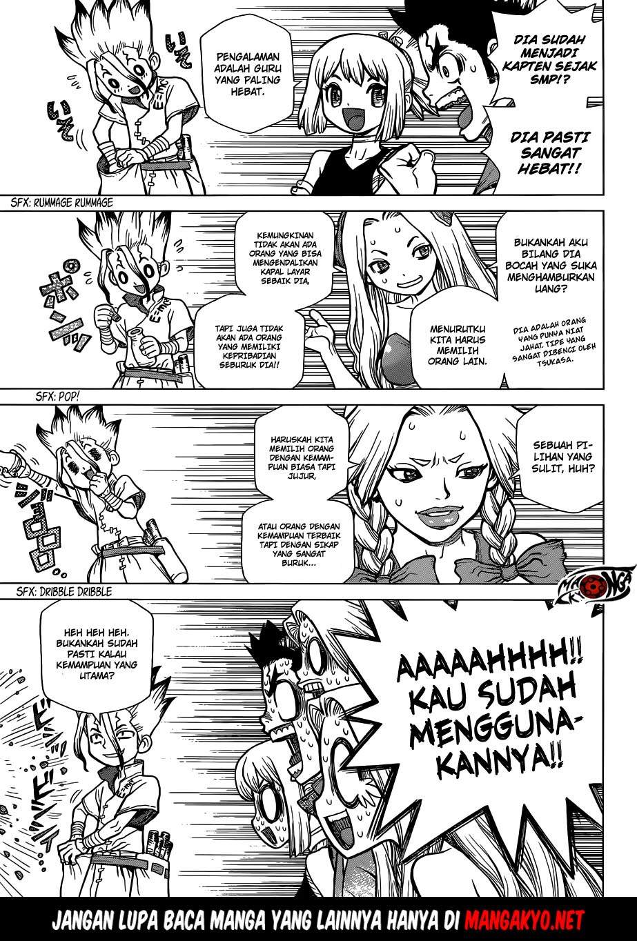 Dr. Stone Chapter 85 Bahasa Indonesia