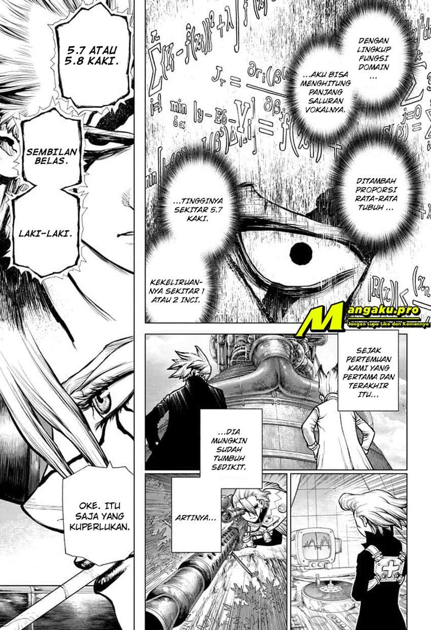 Dr. Stone Chapter 159 Bahasa Indonesia