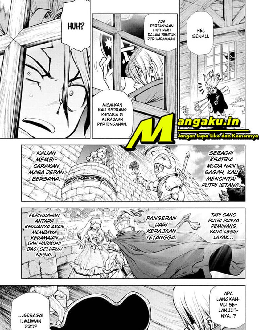 Dr. Stone Chapter 221 Bahasa Indonesia