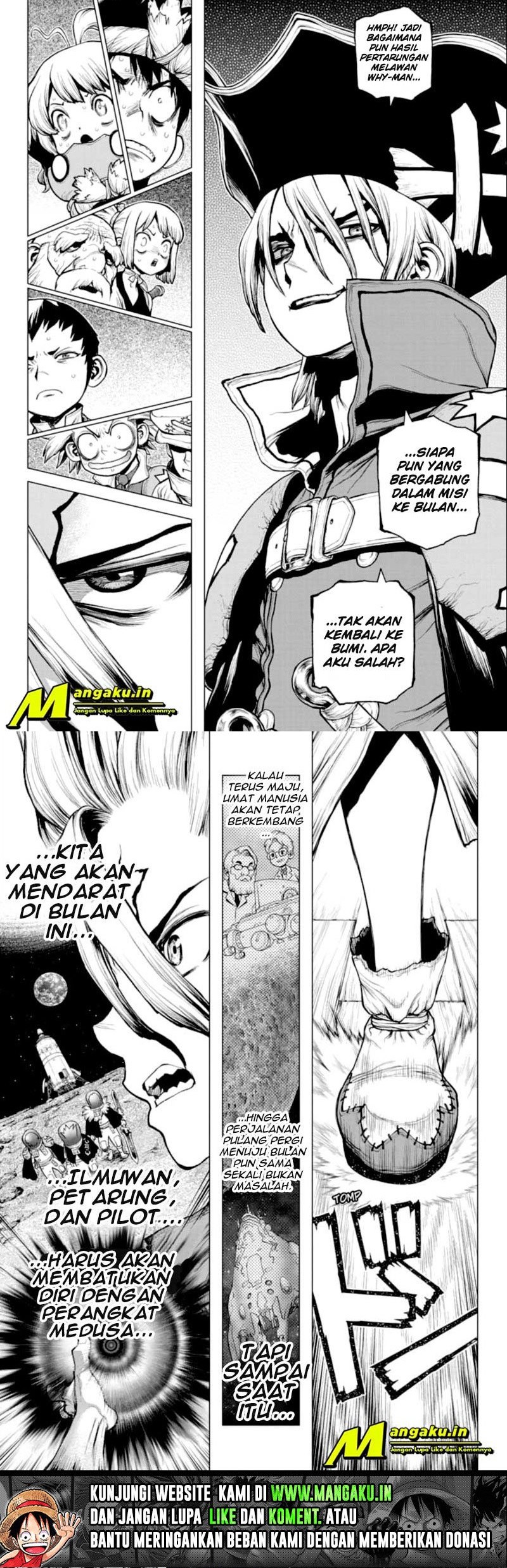 Dr. Stone Chapter 209 Bahasa Indonesia