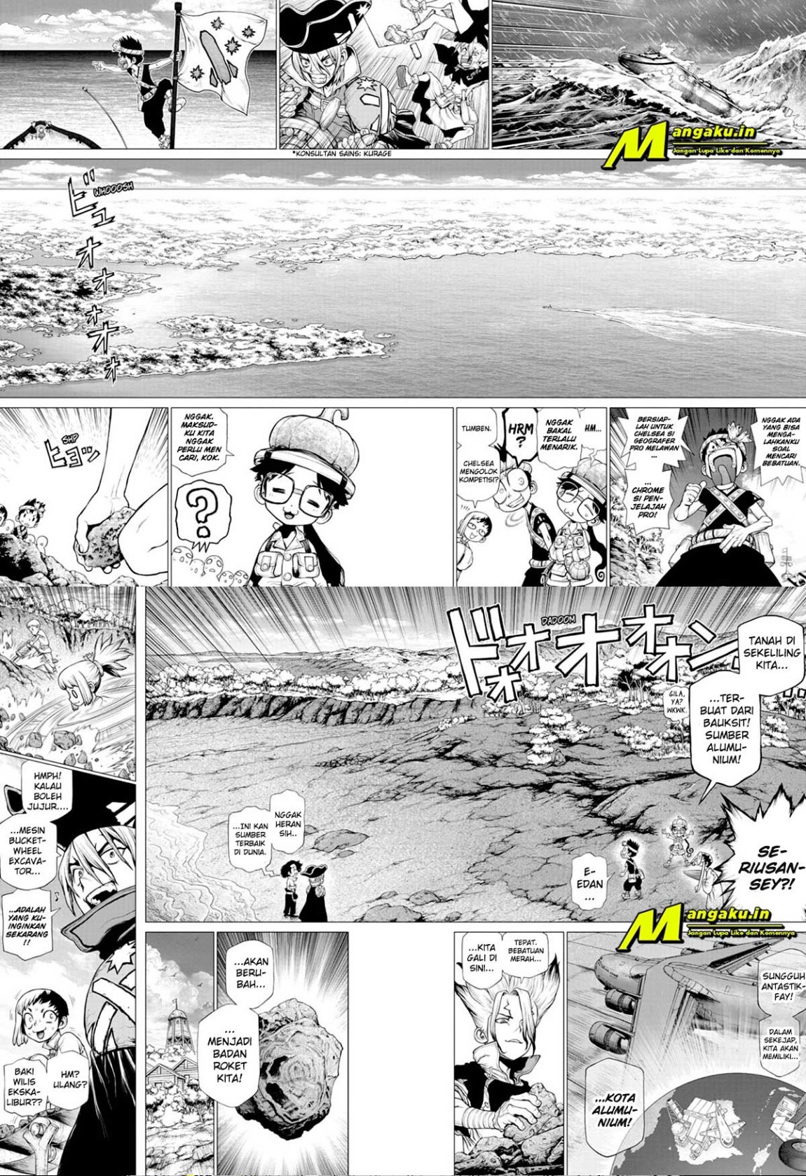 Dr. Stone Chapter 209 Bahasa Indonesia