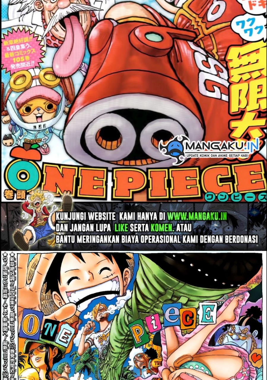 One Piece Chapter 1076 HQ Bahasa Indonesia
