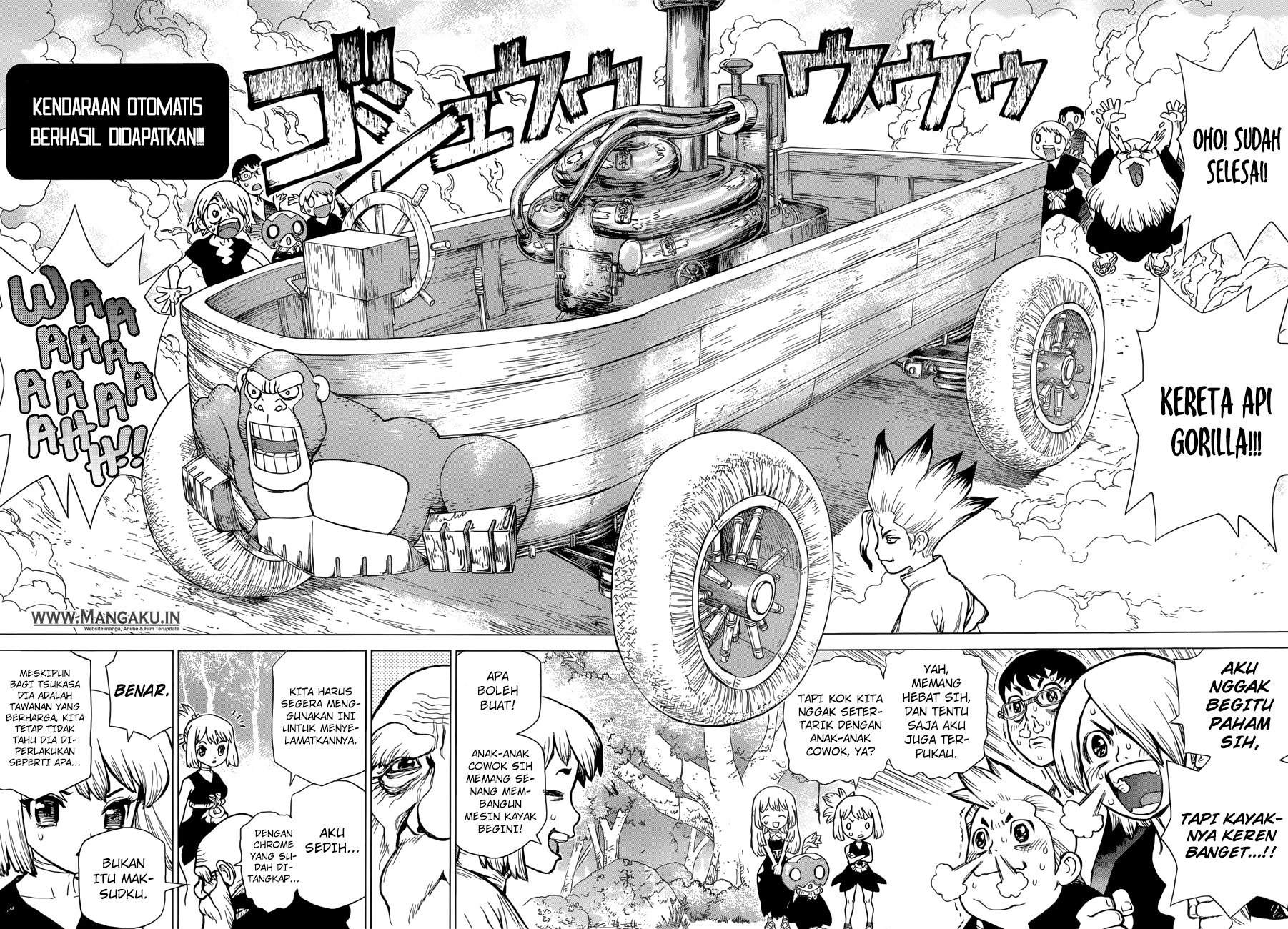 Dr. Stone Chapter 69 Bahasa Indonesia