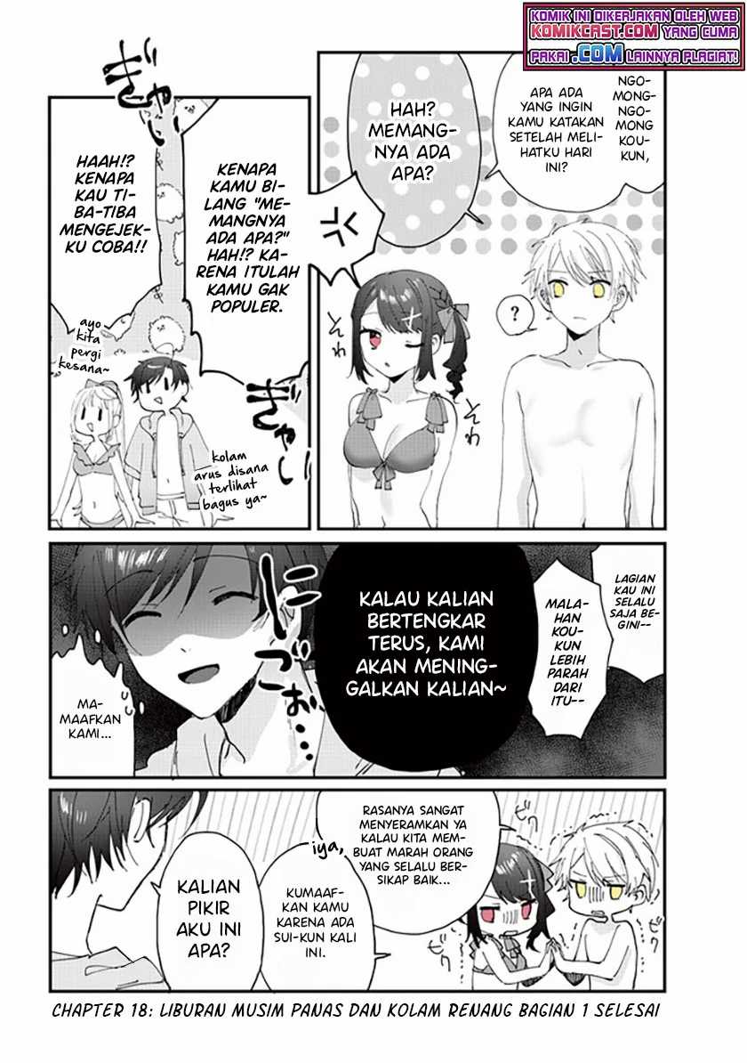 Kokoro Irozuku Koi ga Shitai Chapter 18 Bahasa Indonesia