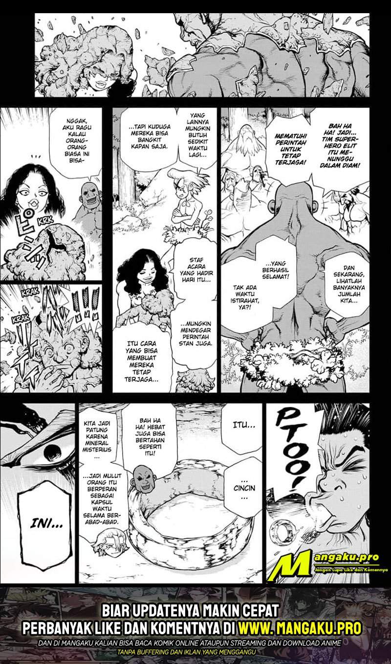 Dr. Stone Chapter 158 Bahasa Indonesia
