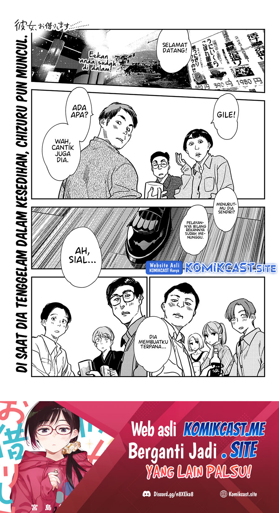 Kanojo, Okarishimasu Chapter 252 Bahasa Indonesia