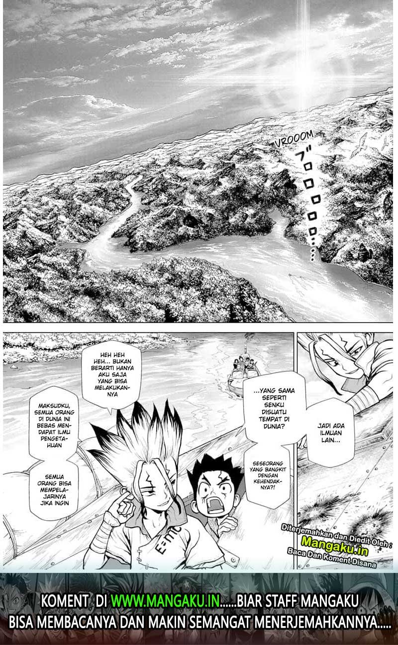 Dr. Stone Chapter 150 Bahasa Indonesia