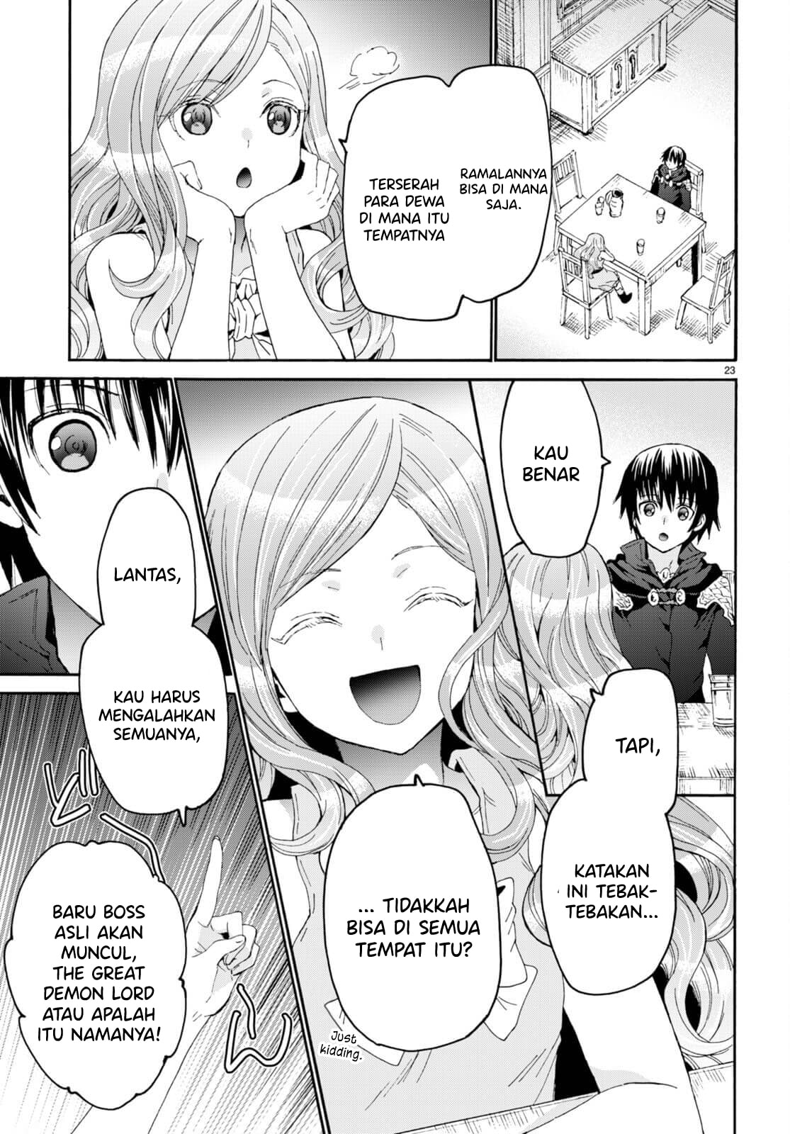 Death March kara Hajimaru Isekai Kyousoukyoku Chapter 94 Bahasa Indonesia