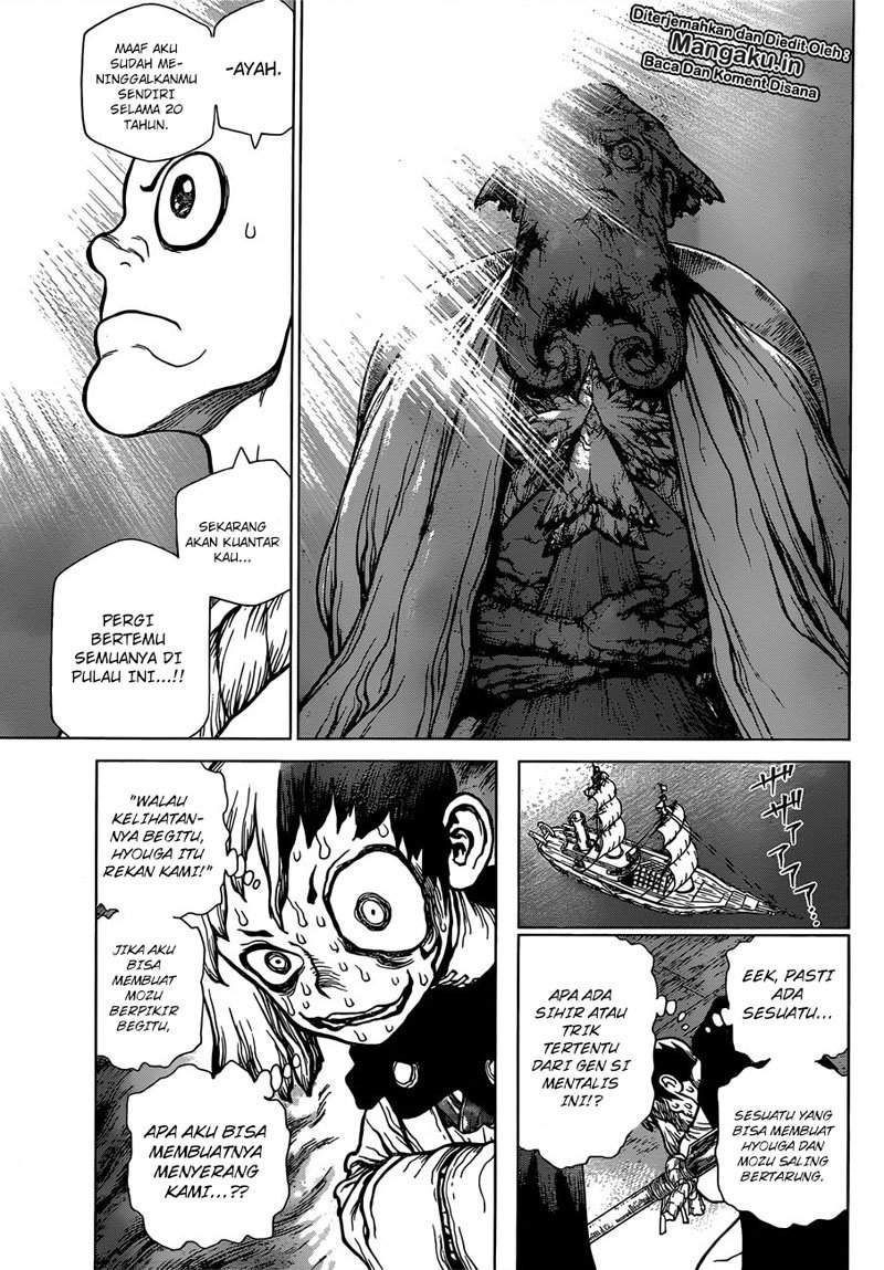 Dr. Stone Chapter 130 Bahasa Indonesia