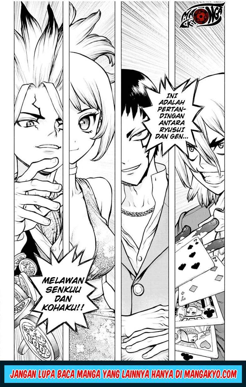 Dr. Stone Chapter 144 Bahasa Indonesia