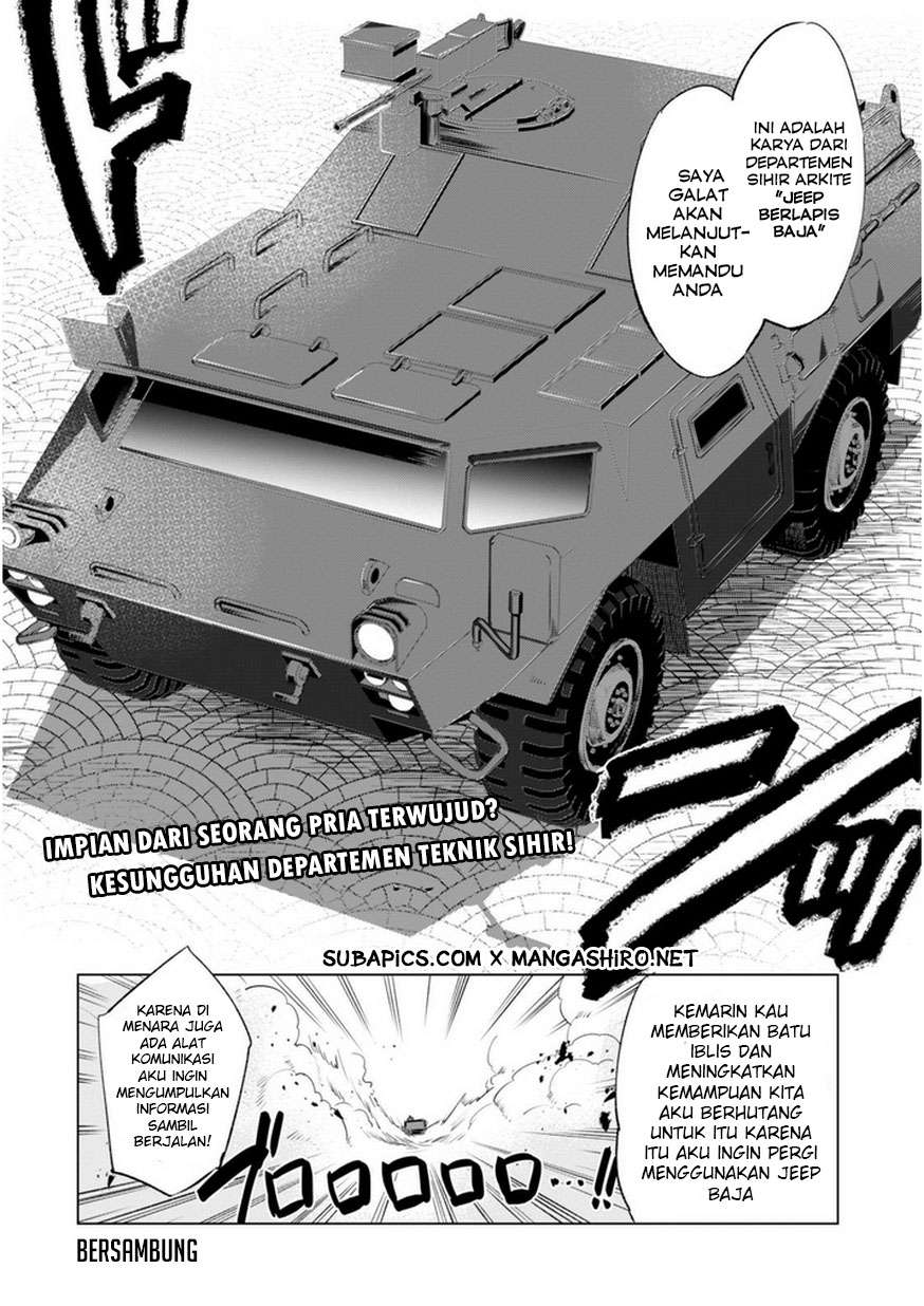 Kenja no Deshi wo Nanoru Kenja Chapter 4 Bahasa Indonesia