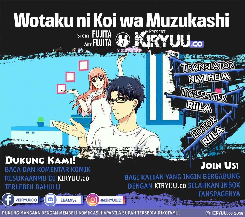 Wotaku ni Koi wa Muzukashii Chapter 42 Bahasa Indonesia