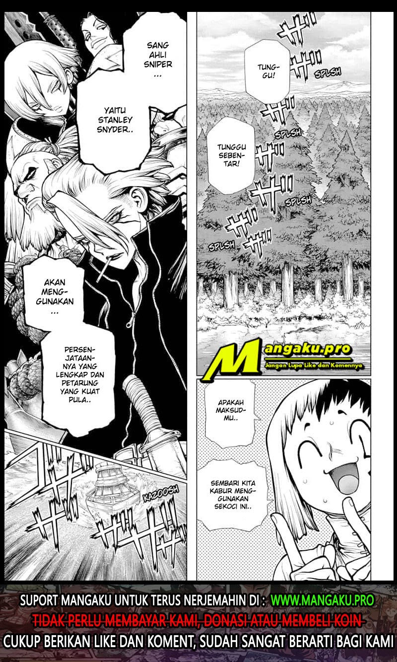 Dr. Stone Chapter 170 Bahasa Indonesia