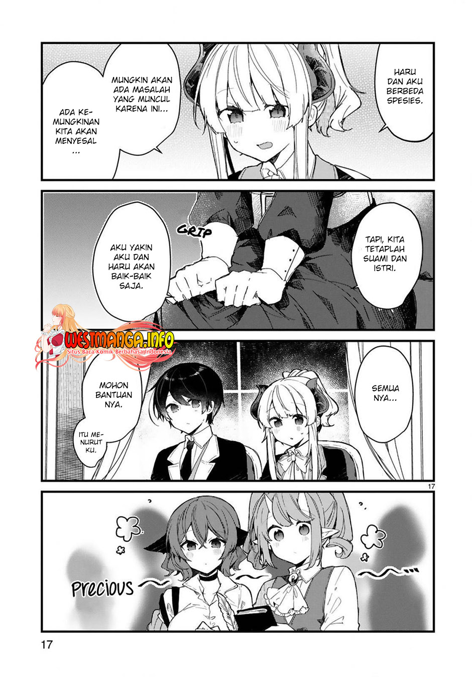 Maou-sama to Kekkonshitai Chapter 16 Bahasa Indonesia