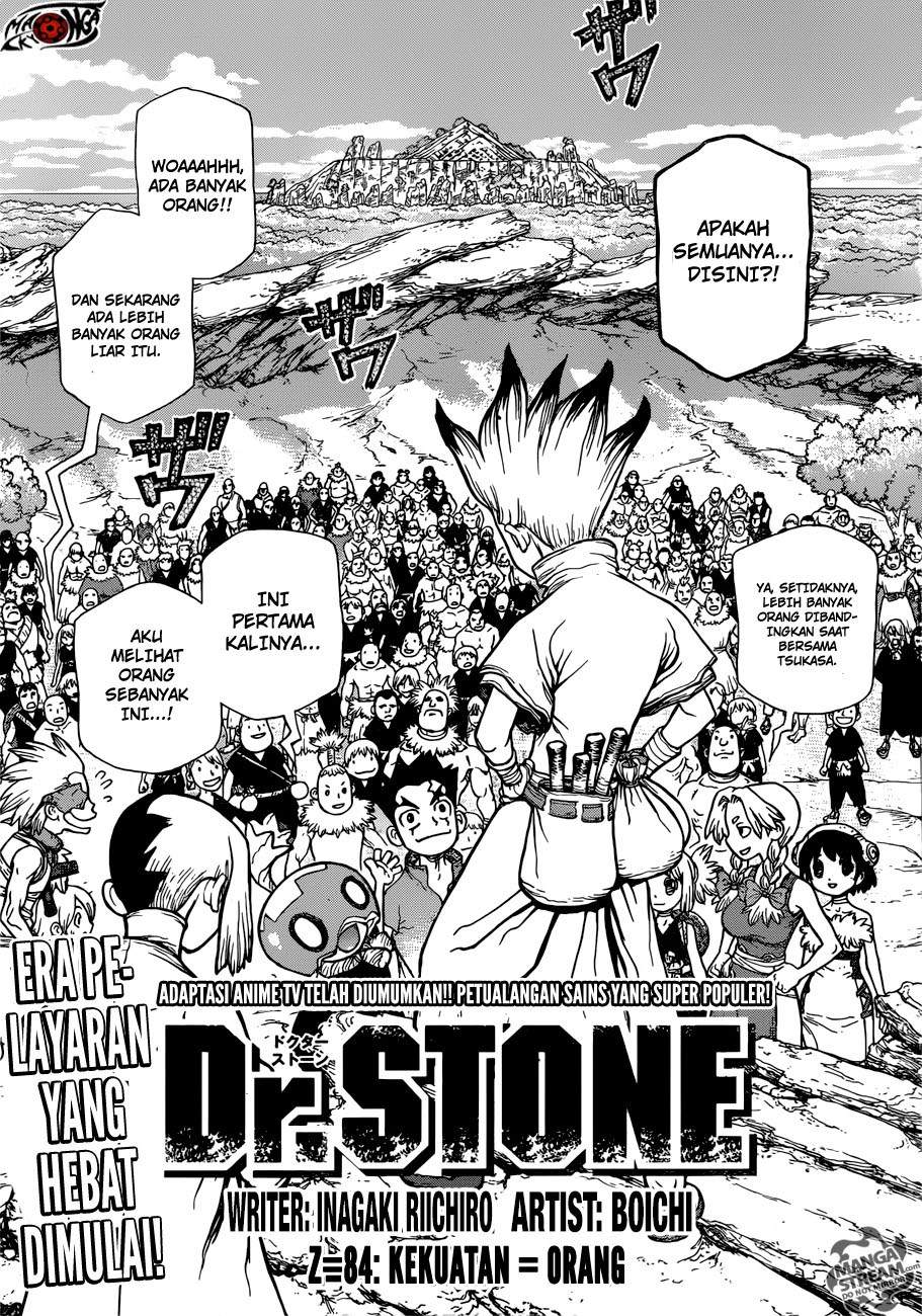 Dr. Stone Chapter 84 Bahasa Indonesia