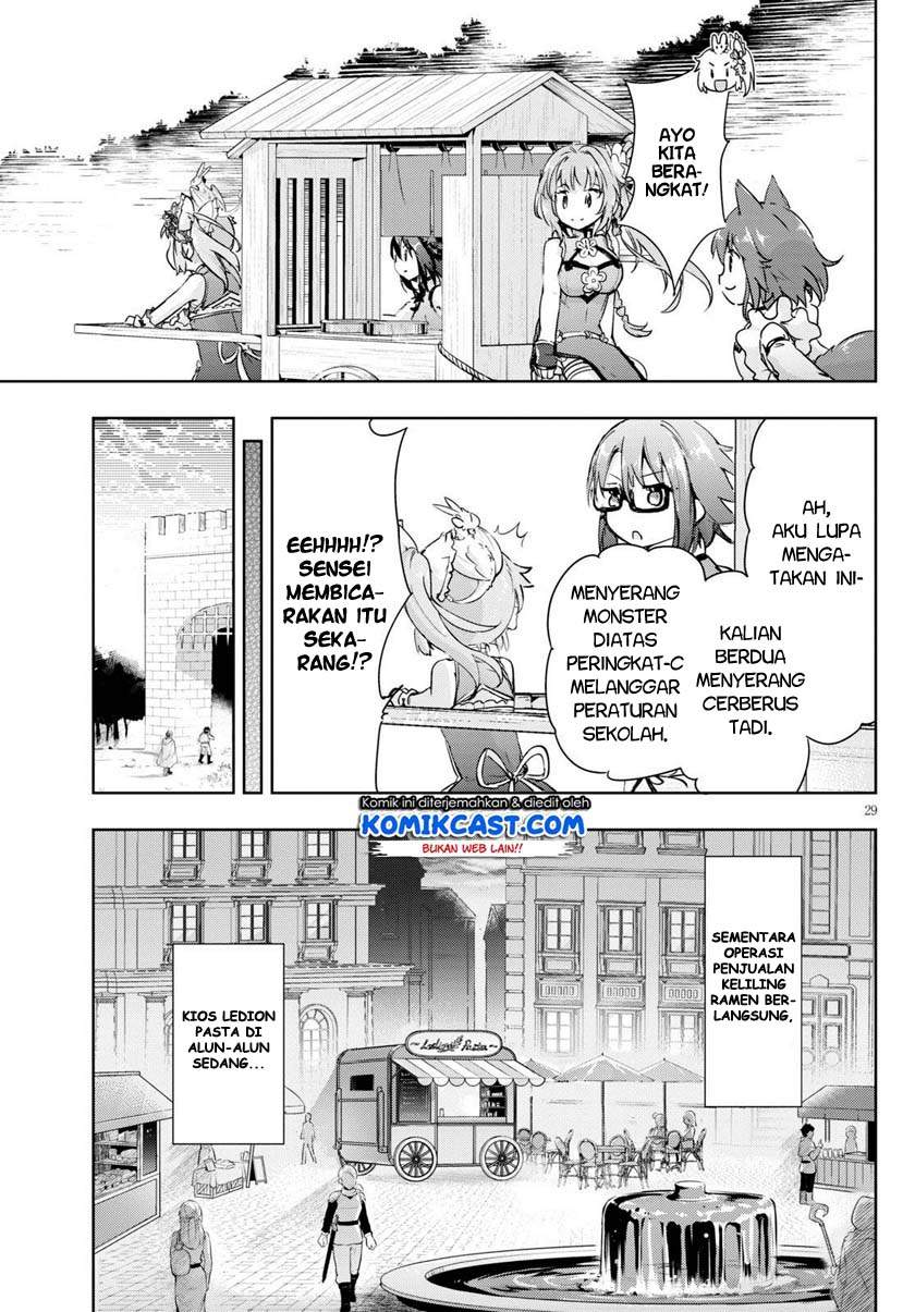 Kenshi o Mezashite Nyugaku Shitanoni Maho Tekisei 9999 Nandesukedo!? Chapter 43 Bahasa Indonesia