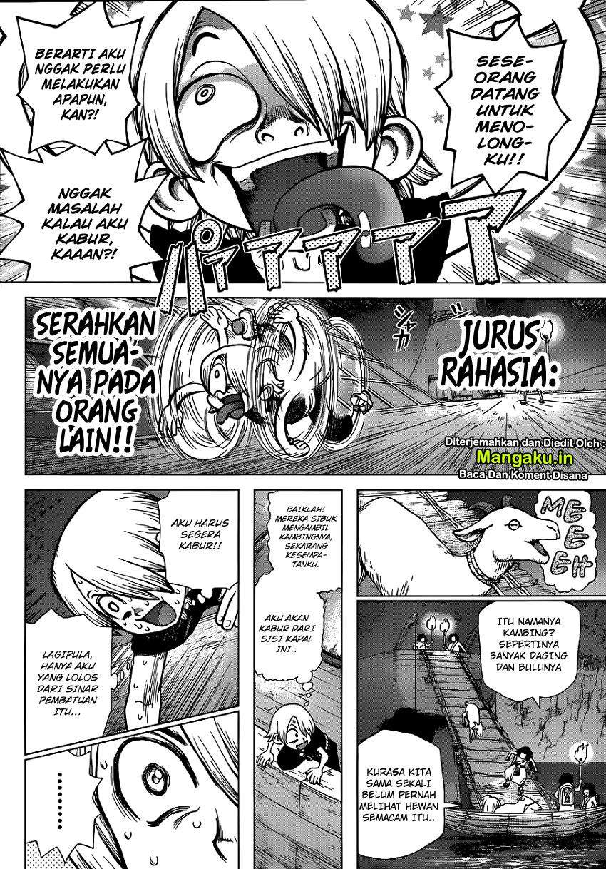 Dr. Stone Chapter 109 Bahasa Indonesia