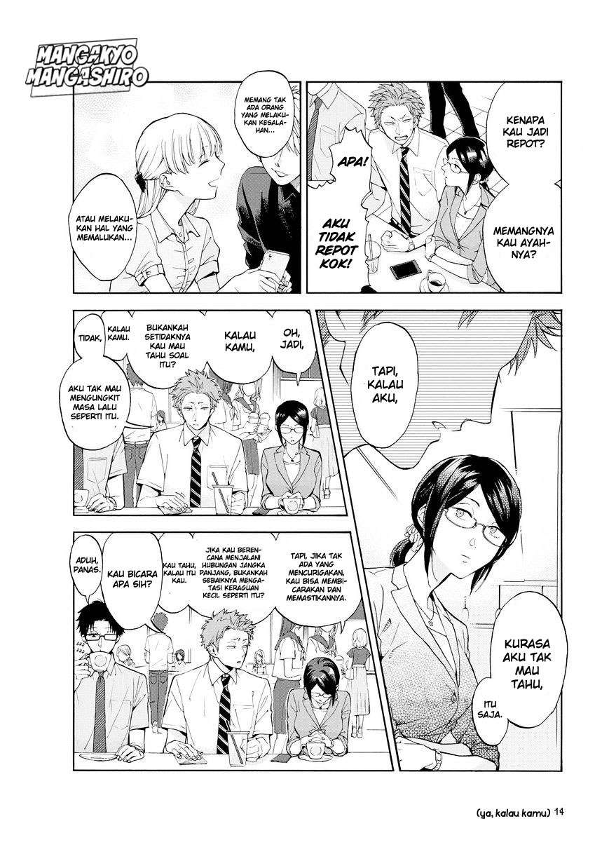 Wotaku ni Koi wa Muzukashii Chapter 07 Bahasa Indonesia